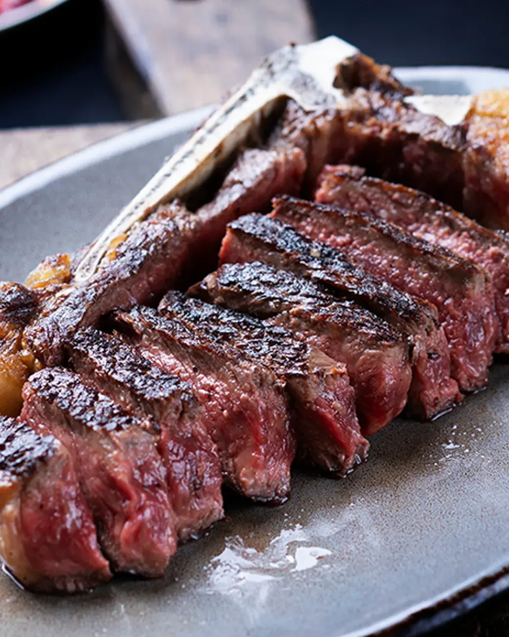 Grilled Basque txuleta steak
